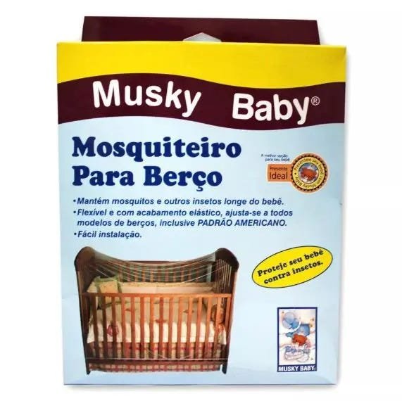 Mosquiteiro Para Berço Musky Baby Ref 1320 - 2