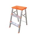 Ver imagem 1 de Escada Banqueta 03 Degraus Alumínio Até 120kg 0,63m Botafogo