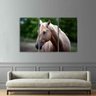 Quadro decorativo Rosto Cavalo Animais Mosaico 3 Peças - 1