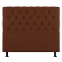 Ver imagem 1 de Cabeceira Cama Box Casal King Size Nice 195cm Suede Terracota - Abmaza