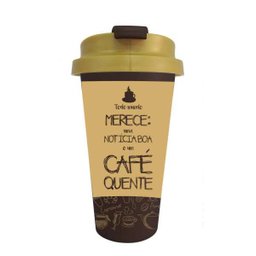 Copo Térmico 500 ML Cerigrafado - Café Todo Mundo - 1 Copo Térmico 500 ML Cerigrafado - Café Todo Mundo - 1