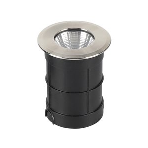 Embutido de Solo Led Taschibra Thin 6w 3000k Ip67 - Prata - Luz Quente 3000k