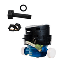 Ver imagem 2 de Hidrômetro Unijato 3m³/h 1/2 polegada x115mm - Pré Equipado com Conjunto de Conexão - Com