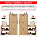 Ver imagem 7 de Sapateira Estreita 3 Gavetas Organizadora Banqueta Calçados Gancho Casaco Bolsa Hall Entrada Quarto