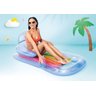 Colchão Inflável Para Piscina King Kool Malibu Com Encosto - INTEX Azul - 4