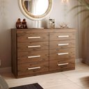 Ver imagem 1 de Cômoda Quarto Casal Gênova Cappuccino Batrol