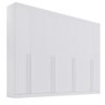 Guarda Roupa 8 Portas e 8 Gavetas Mdf Branco - 1