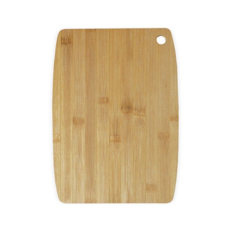 Tábua de Corte Bambu Natural Servir Churrasco Carne 30x20cm - 2
