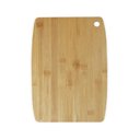 Ver imagem 2 de Tábua de Corte Bambu Natural Servir Churrasco Carne 30x20cm
