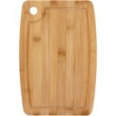 Ver imagem 1 de Tábua de Corte Bambu Natural Servir Churrasco Carne 30x20cm