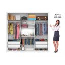 Ver imagem 5 de Guarda-roupa Casal com Espelho 3 Portas de Correr Lara Espresso Móveis