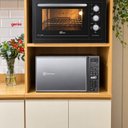Ver imagem 7 de Paneleiro Torre Quente com Espaço para Forno e Micro-Ondas com Rodapés Decorativos