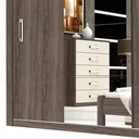 Ver imagem 6 de Guarda-Roupa Casal com Espelho 3 Portas de Correr Lara Espresso Móveis