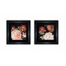 Quadros Decorativos "floral Moderno" com Moldura e Vidros - 1