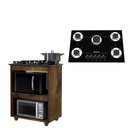 Ver imagem 1 de Kit Balcão Cooktop Turim Ype com Fogão Cooktop 5 Bocas Chamalux