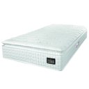 Ver imagem 1 de Colchão Solteiro Espuma D45 Lazio Pillow Top 88x188x24cm Branco Hellen