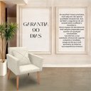 Ver imagem 4 de Cadeira Poltrona para Sala Quarto Confortável e Reforçada Agata :bege