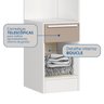 Módulo Mesa Cabeceira 2 Portas e 1 Gaveta Infinity - 7