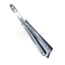 Ver imagem 2 de Knife Silver Butterfly Prata Borboleta Dobrável de Aço