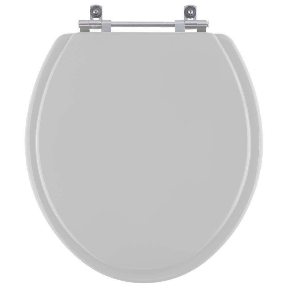 Tampa de Vaso Sanitario Iris Cinza Claro para Bacia Mari - 1