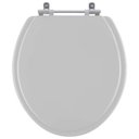 Ver imagem 1 de Tampa de Vaso Sanitario Iris Cinza Claro para Bacia Mari