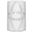 Ver imagem 1 de Arandela Moderna Solaris Calha Vidro Curvo Tema Cine 360