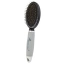 Ver imagem 3 de Escova sem Bolinha Cinza M Remoção de Pelos e Nós Pinos de Metal Suave
