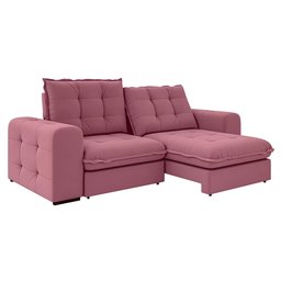 Sofá Fofão Slim 3 Lugares Best House Retrátil e Reclinável - 1