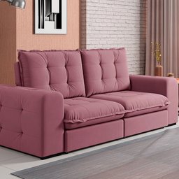 Sofá Fofão Slim 3 Lugares Best House Retrátil e Reclinável - 2
