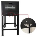 Ver imagem 5 de Forno a Gás Cefaz Linha Chef Preto 133 Litros com Cavalete