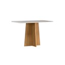Ver imagem 5 de Conjunto Sala de Jantar Mesa 120cm Tampo Vidro/MDF Anne com 4 Cadeiras Amanda