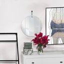 Ver imagem 2 de Espelho Decorativo Aramado Wire Stick Preto 50 cm Redondo