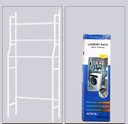 Ver imagem 2 de Rack Organizador com 3 Prateleiras para Maquina de Lavar e Banheiro Branco