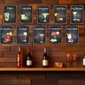 Kit 10 Placas Mdf Decoração Drinks e Coquetéis 28,7x22 Be1 - 4