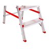 Escada de alumínio tesoura 3 degraus Botafogo Lar & Lazer ESC0062 - 2