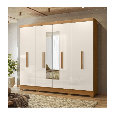 Guarda Roupas Moval Diplomata 8pts 4gav Cod: 683.013
