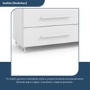 Ver imagem 6 de Cômoda para Quarto 10 Gavetas e 1 Porta Imperial Branco