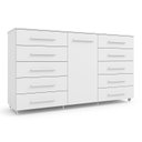 Ver imagem 2 de Cômoda para Quarto 10 Gavetas e 1 Porta Imperial Branco