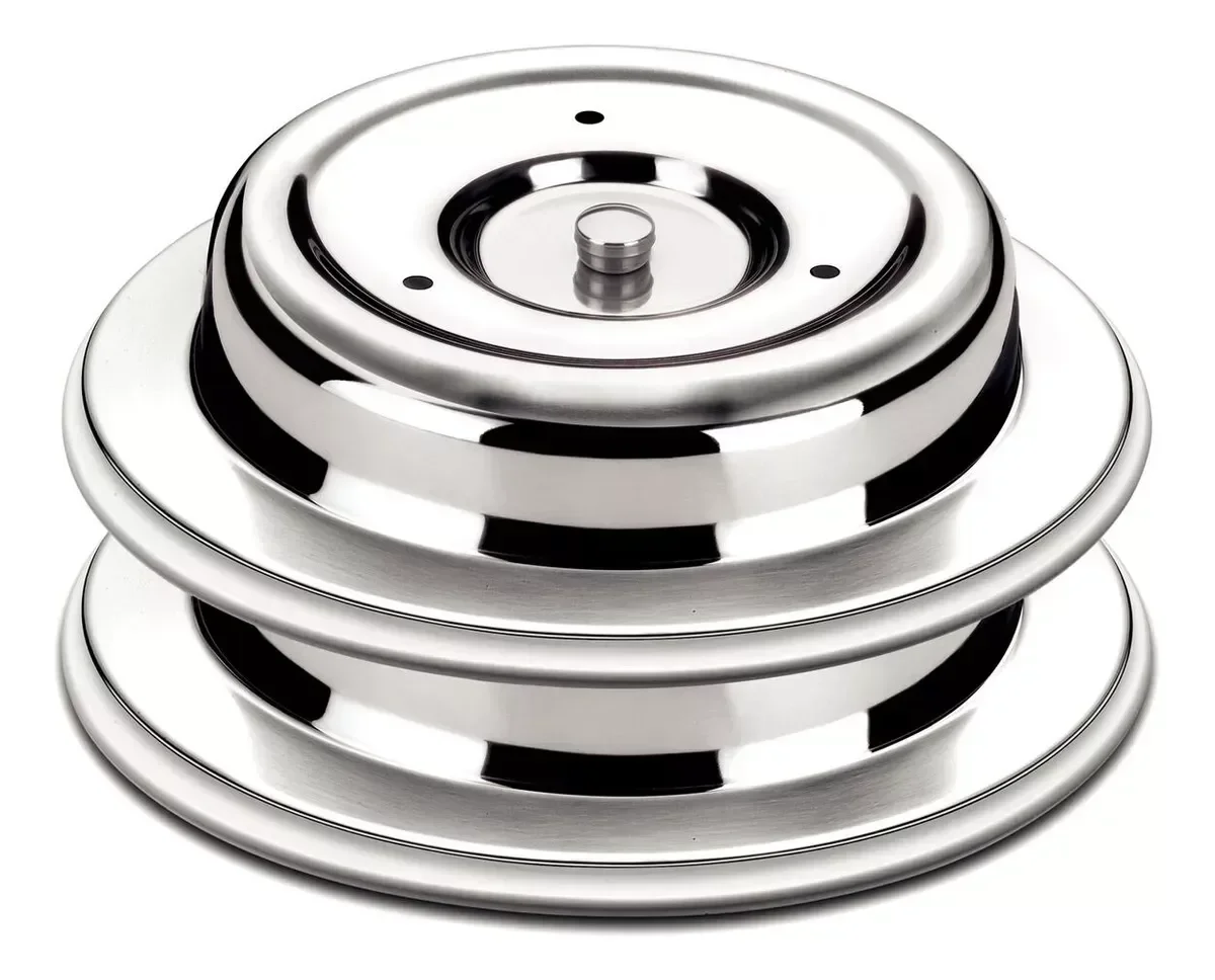 Ver imagem 1 de Cloche Tramontina Service em Aço Inox 28 Cm