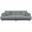 Ver imagem 2 de Sofá Living 4 Lugares Linho Chumbo 2343 Lisboa 240cm