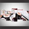 Quadro Sushi Comida Japonesa para Restaurantes Mosaico - 4