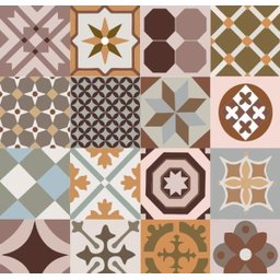 Papel de Parede Cozinha Azulejo Vinílico Lavável - N4479 - 1