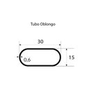 Ver imagem 2 de Bastão Oblongo 30x15mm para Cabide Barra 03 Metros Alumínio Polido Gasômetro Madeiras Brfit