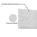Ver imagem 3 de Painel de Cama 160cm Greta Corano Branco - Lucadi Home