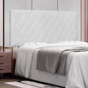 Ver imagem 2 de Painel de Cama 160cm Greta Corano Branco - Lucadi Home