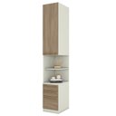Ver imagem 1 de Mesa Cabeceira Modulado 1 Porta 241x40 Cm Seletto Areia Jequitiba Henn