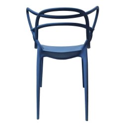 Conjunto 2 Cadeiras Allegra Azul Zimbro em Polipropileno - 4