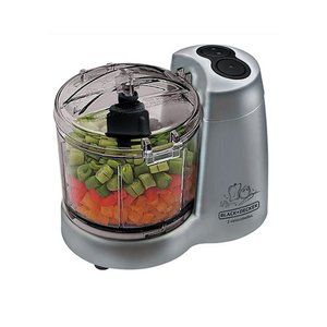 Mini Processador com 2 Velocidades e Função Pulsar Prata 110v Black&decker