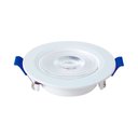 Ver imagem 2 de Spot de LED Blumenau Slim Redondo 3W Bivolt 3000K Luz Amarela