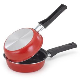 Hamburgueira 14 cm Antiaderente Vermelha - 1